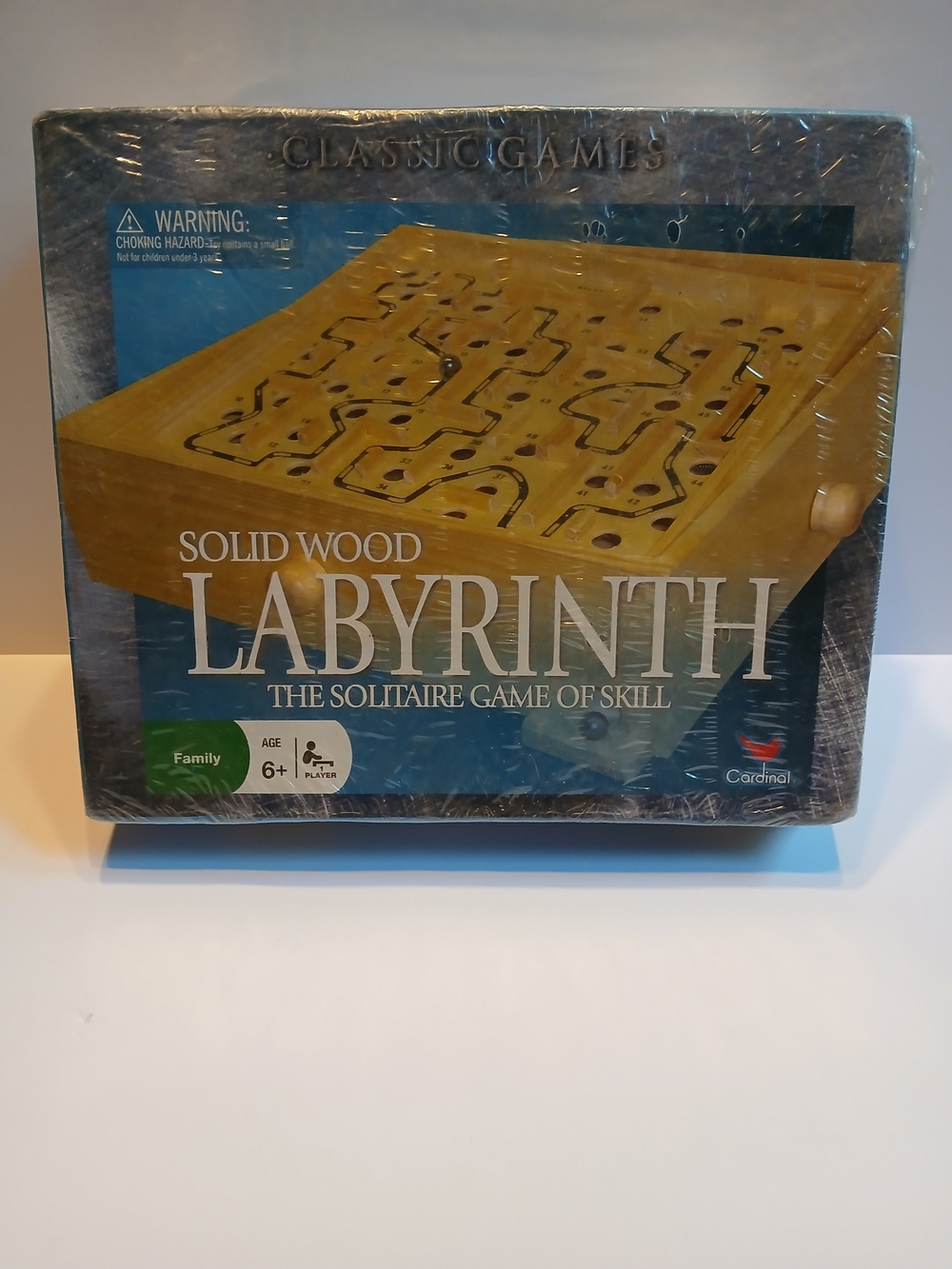 Solid Wood Labyrinth 2007 Cardinal Industries Inc The Solitaire Game Of Skill
